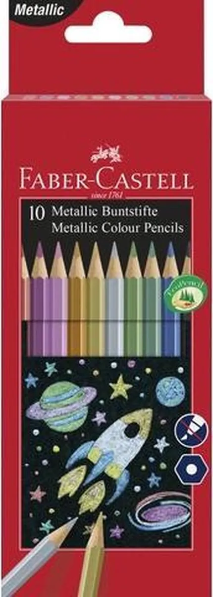 Faber-Castell Metallic Kleurpotloden FC-201583