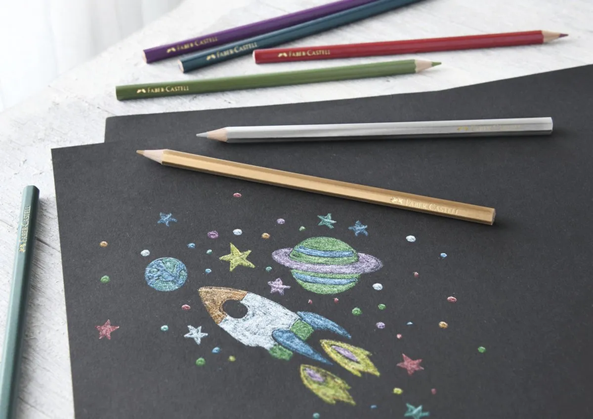 Faber-Castell Metallic Kleurpotloden FC-201583 - 10 Stuks