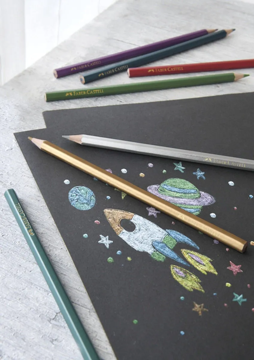 Faber-Castell Metallic Kleurpotloden FC-201583 - 10 Stuks
