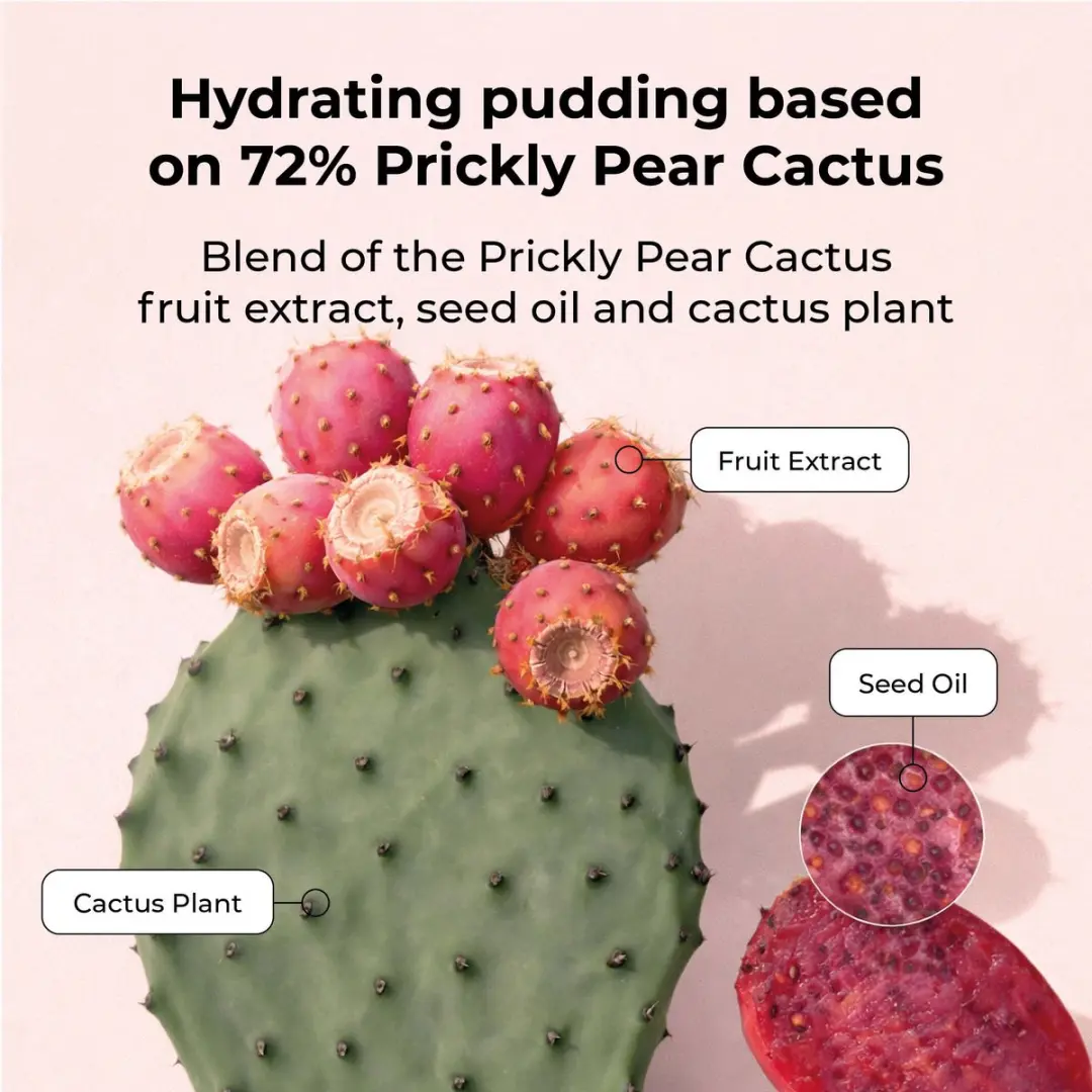 Starskin Orglamic Pink Cactus Pudding 15ml Dag- & Nachtcrème - afbeelding 6 van 6