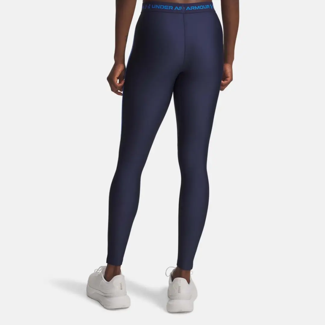 Under Armour UA HG Rib Legging - Blauw XS - afbeelding 2 van 3