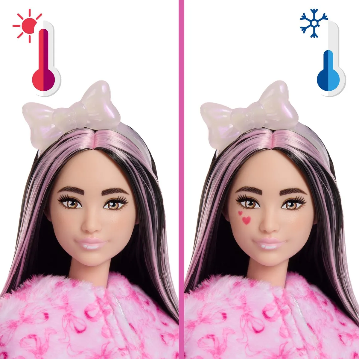 Barbie Care Bears Cutie Reveal Pop JJP66 - Roze