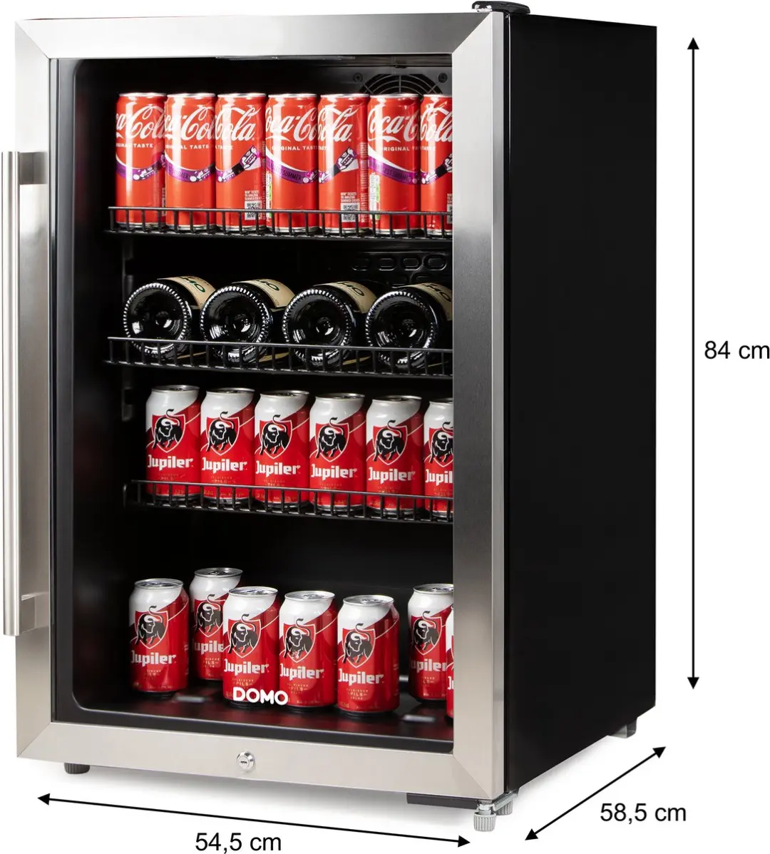 Domo DO91610BK Drankenkoelkast 118L - Zwart