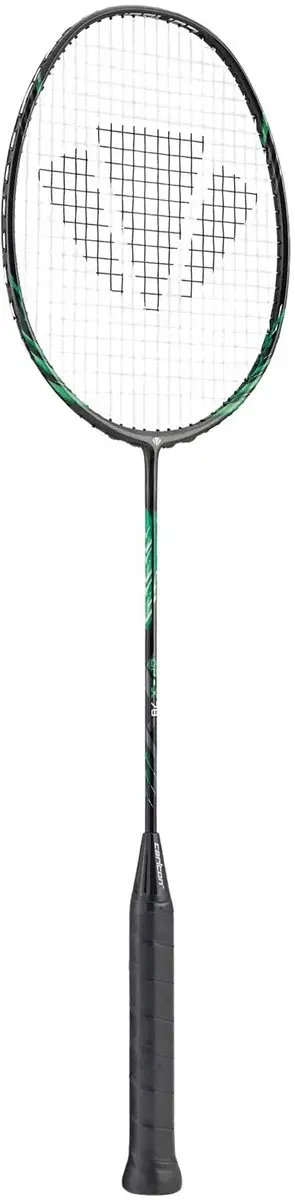 Dunlop Carlton GP-X 78 Badmintonracket - Zwart/ Groen - afbeelding 5 van 5