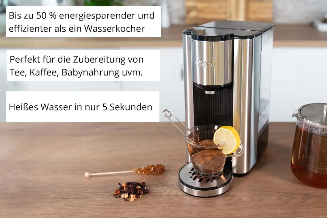 Unold Ava Heetwaterdispenser 2.5L - 2600W - Zwart