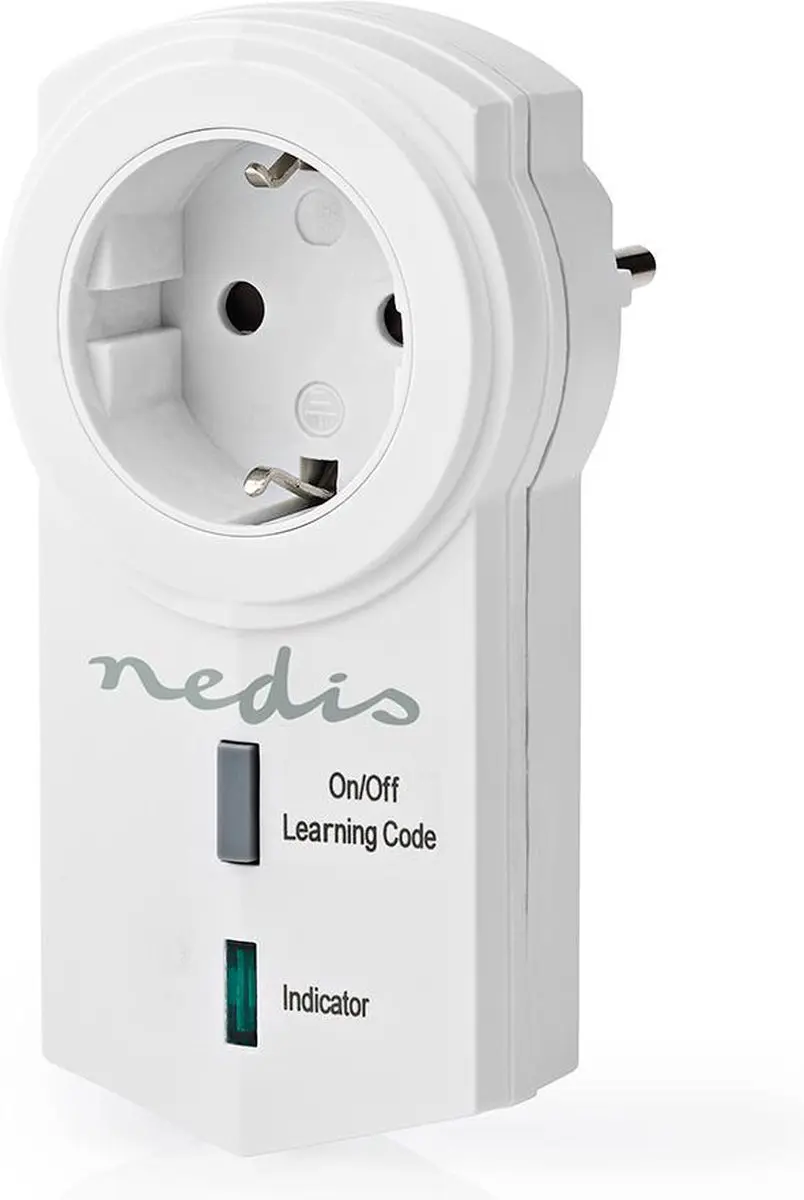 Nedis RF-stekker Mesh 433MHz 3680W Wit
