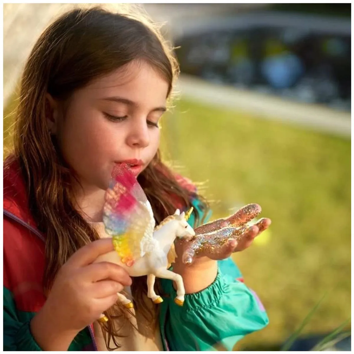 Schleich BAYALA Gevleugelde Regenboog Eenhoorn 70576 - Multikleur