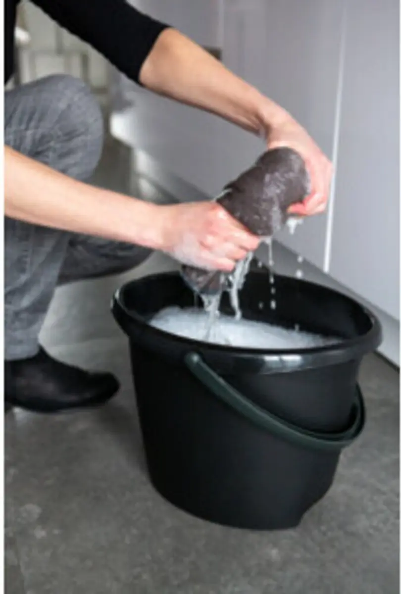 Sorbo Emmer Ovaal Recycled 13L - Zwart