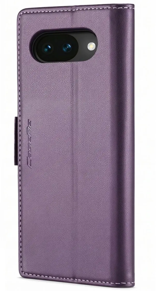 Caseme Wallet Hoesje Google Pixel 10a Anti-RFID - Paars FOLIO-CASEM-PP-PX10A
