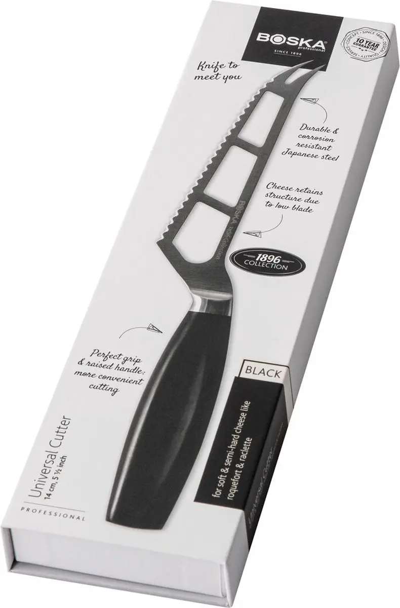 Boska Professionele Allessnijder 14cm - Zwart
