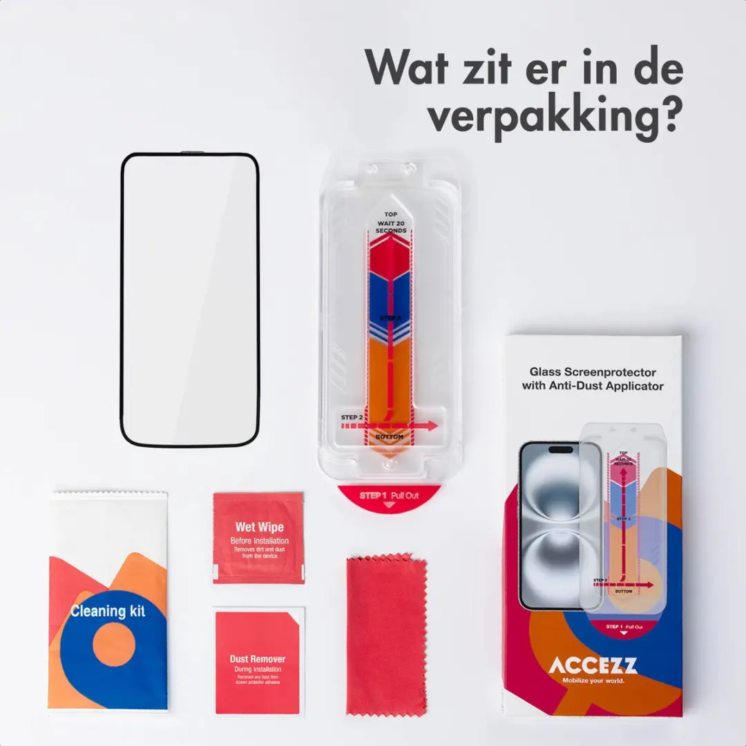 Accezz Glas Screenprotector Samsung Galaxy S26 FE - SH00100265 - afbeelding 6 van 6