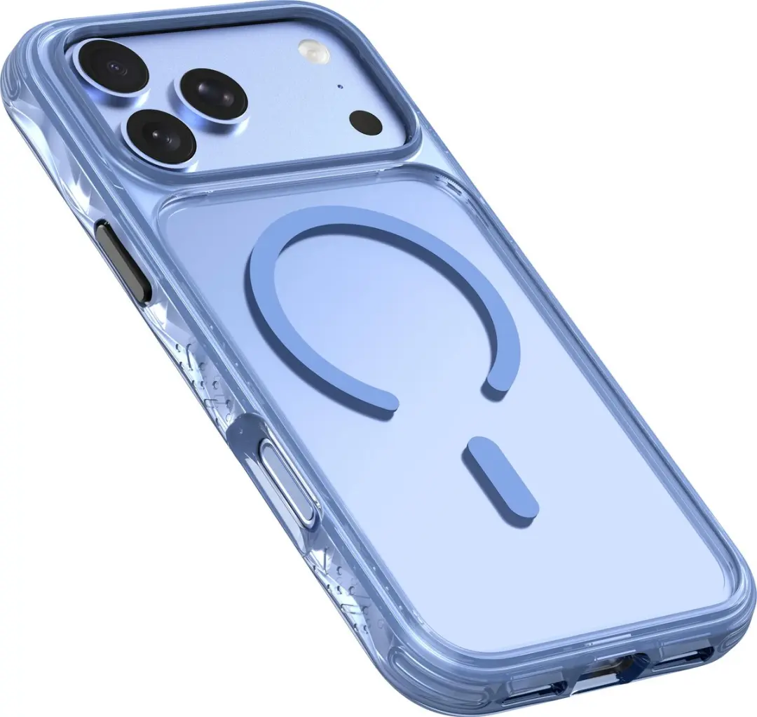 Laut Crystal Matter X iPhone 17 Pro Hoesje - Blue Crystal