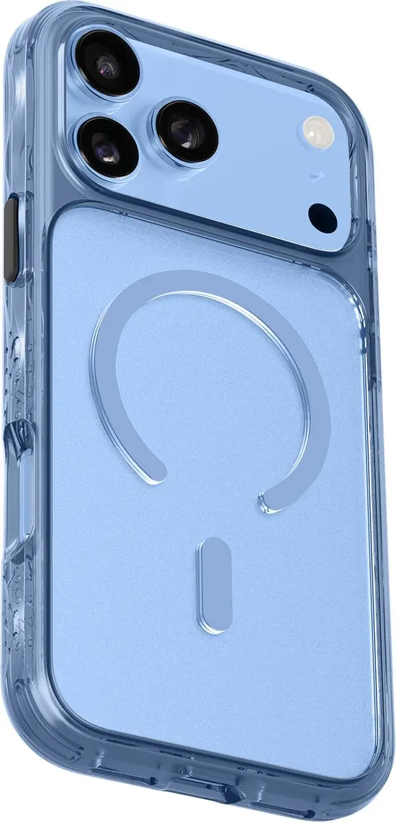 Laut Crystal Matter X iPhone 17 Pro Hoesje - Blue Crystal