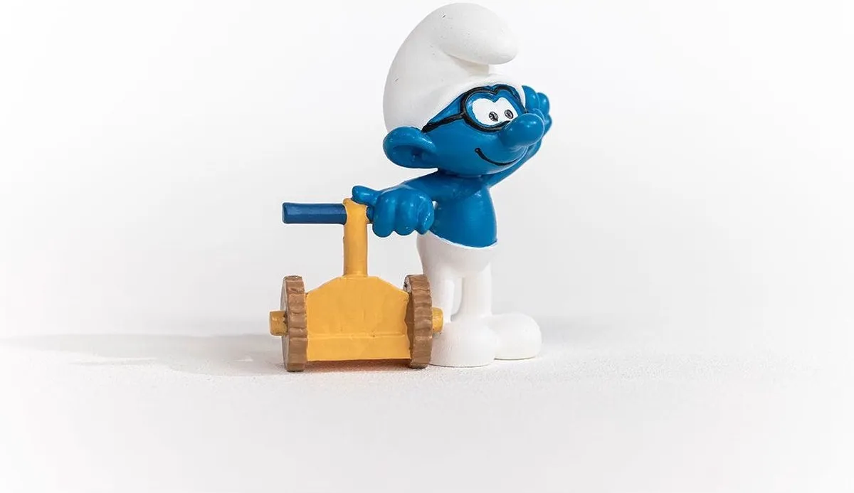 Schleich Smurfen Speedy Smurf 20834 - Blauw - afbeelding 6 van 6