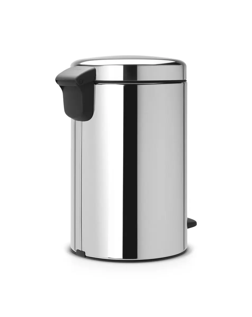 Brabantia Pedaalemmer NewIcon 12L - Metalen binnenemmer - Chroom