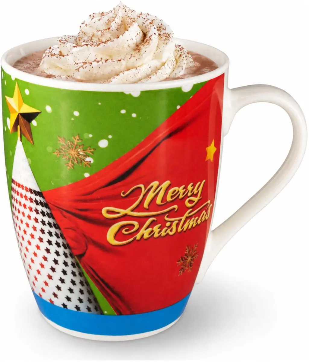 Excellent Houseware Kerst Mok Merry Christmas