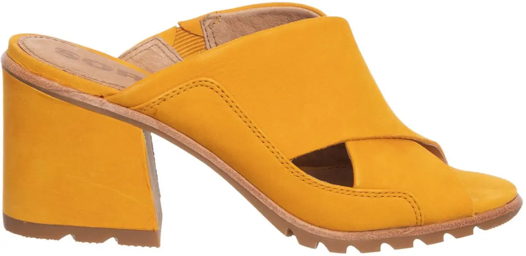 Sorel Nadia Mule - Goudgeel - Natuurlijk leer 38 - afbeelding 3 van 4
