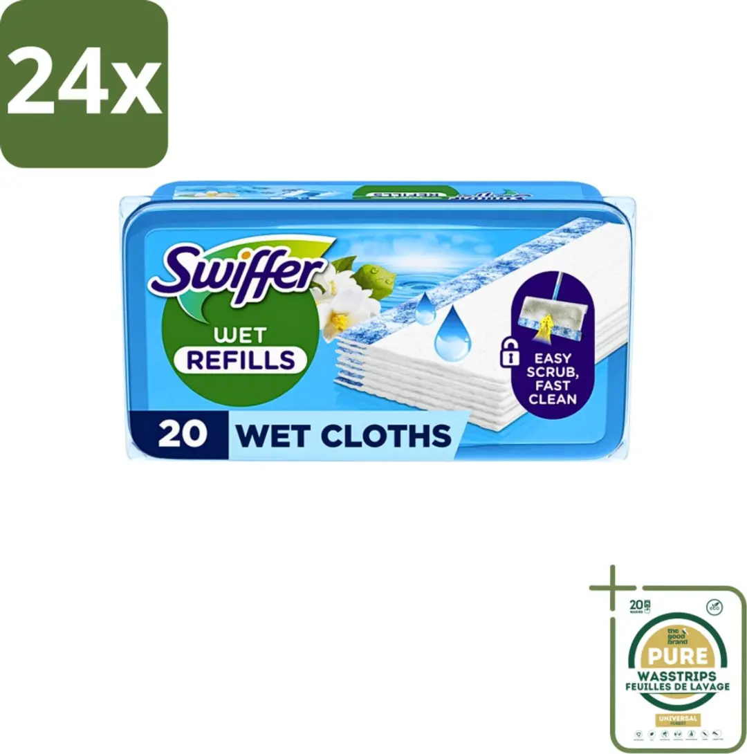 Swiffer Wet Vloerdoekjes Navulling PG722695