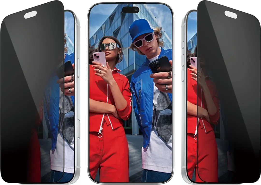 PanzerGlass Privacy Ultra Wide iPhone 15 Pro Max Screenprotector