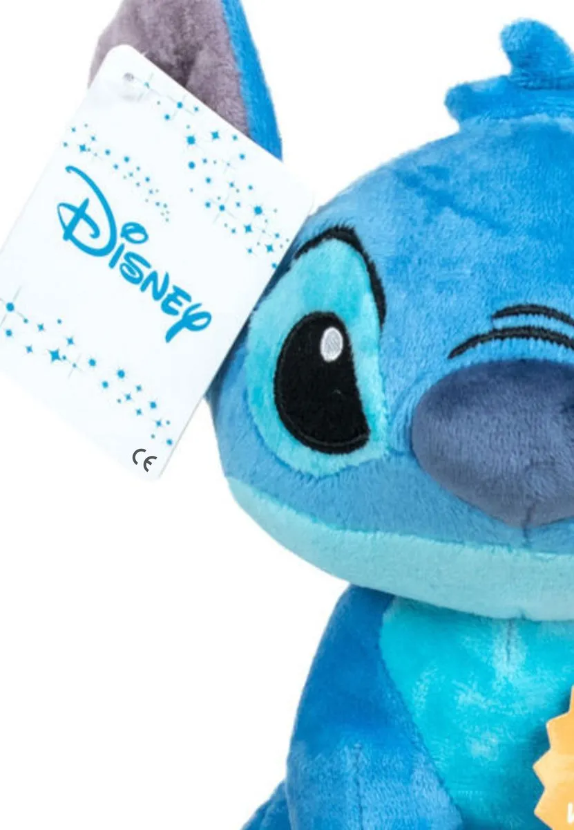 Disney Lilo & Stitch Knuffel Stitch Geluid - 20cm - Blauw
