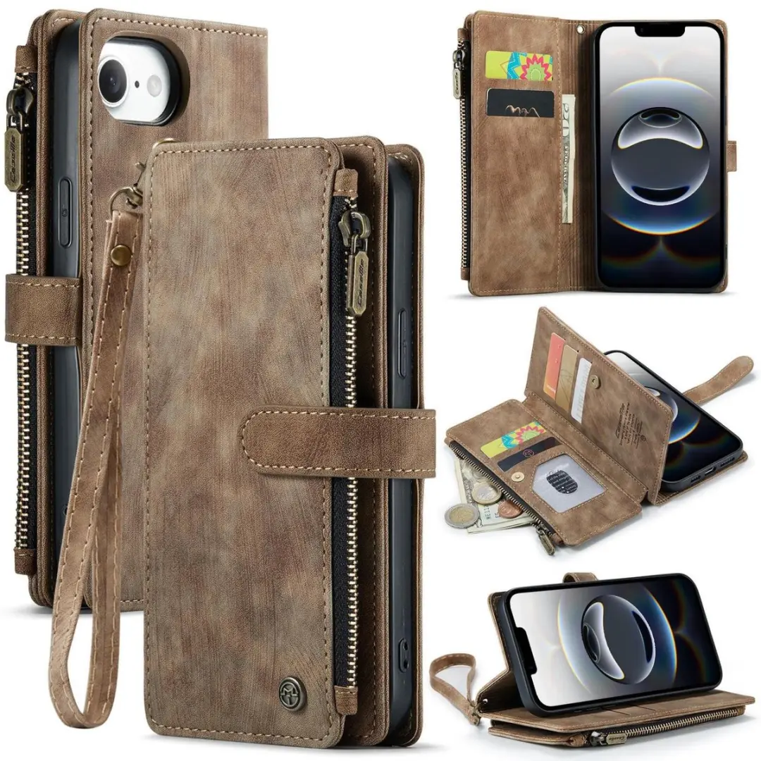 CaseMe C30 Bookcase Portemonneehoesje Apple iPhone 17e