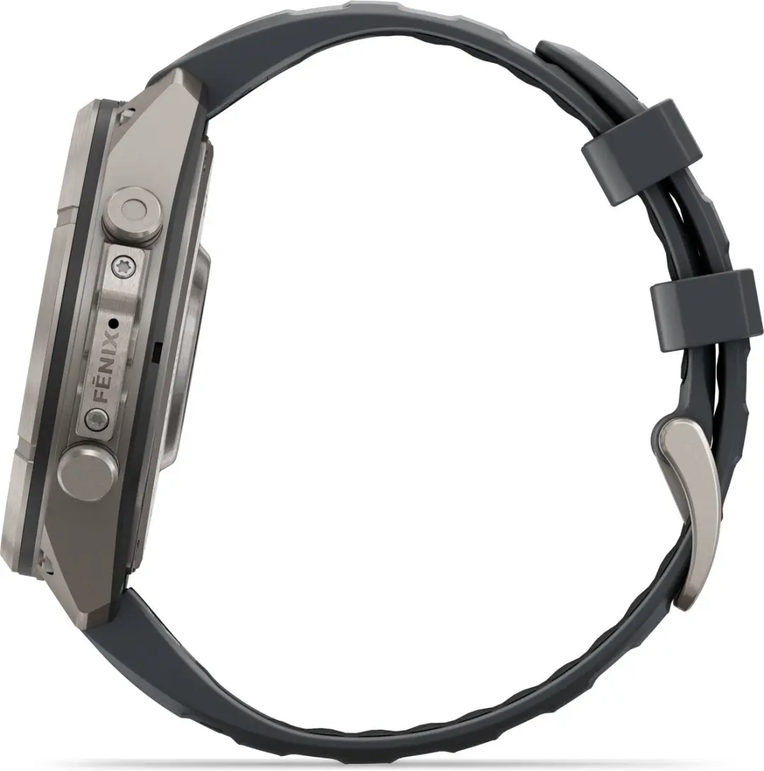 Garmin fēnix 9 Pro InReach/LTE GPS Smartwatch 47mm - Titanium Grijs