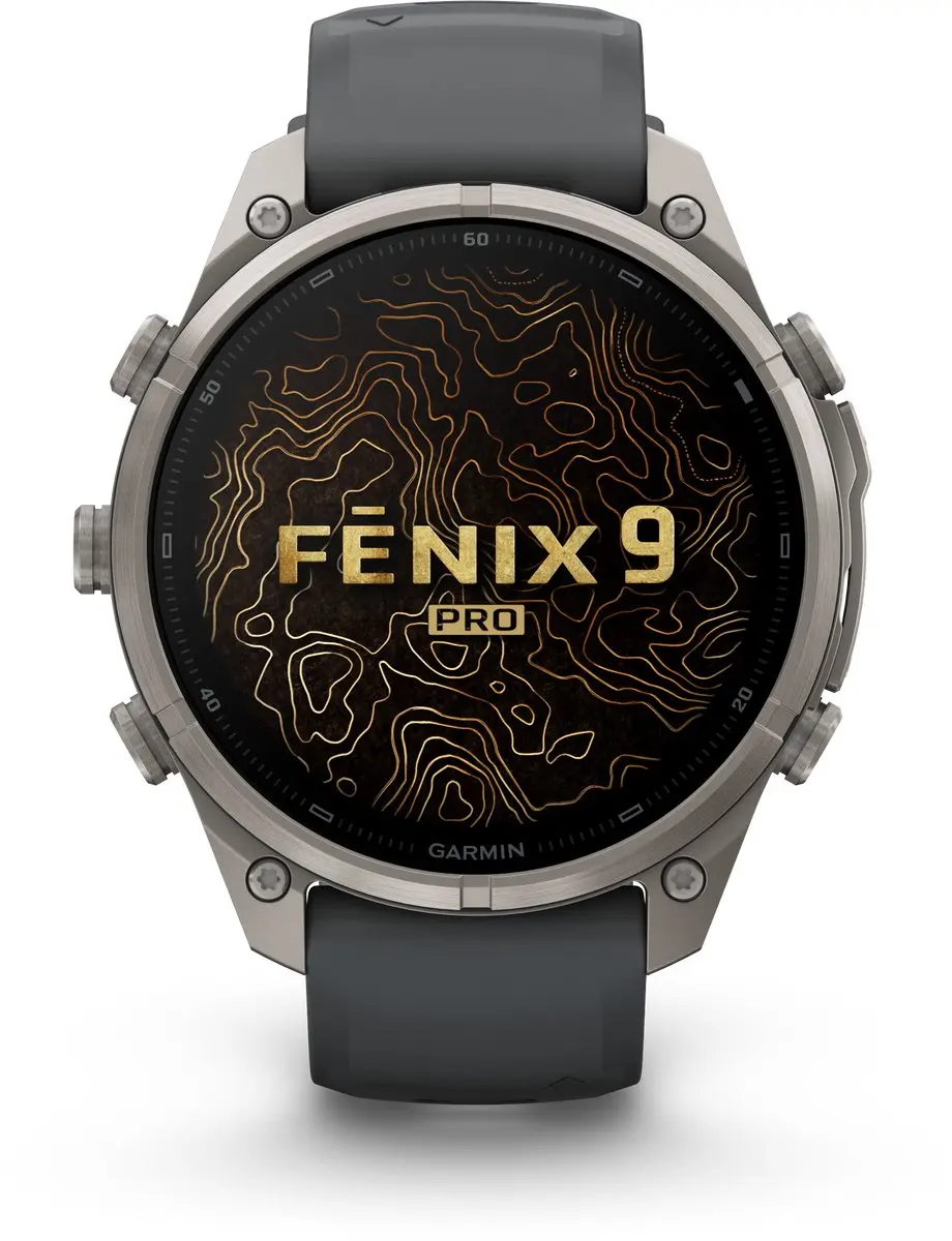 Garmin fēnix 9 Pro InReach/LTE GPS Smartwatch 47mm - Titanium Grijs - afbeelding 6 van 6