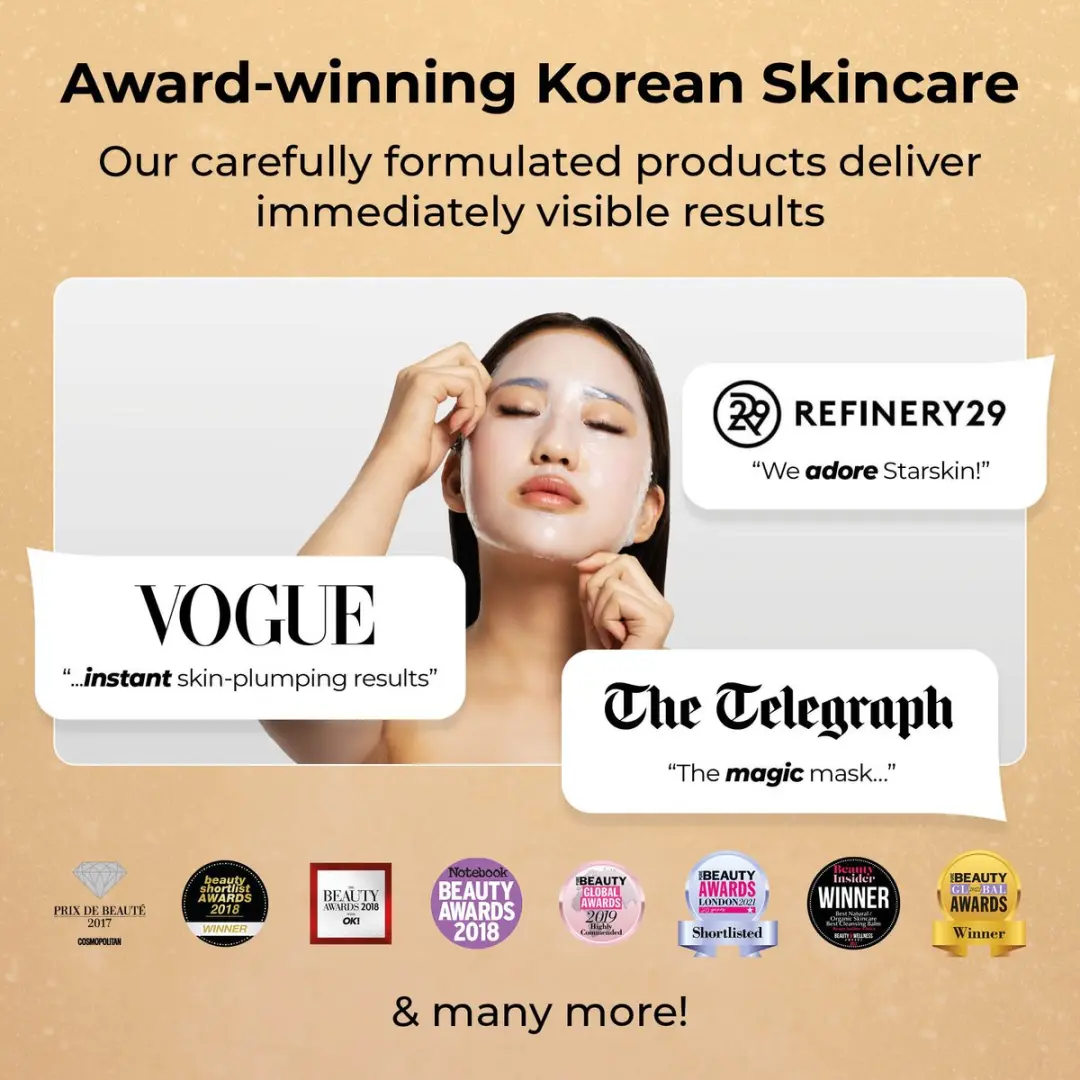 Starskin The Radiance Giftset - 6 Gezichtslippenoogmaskers - afbeelding 2 van 6