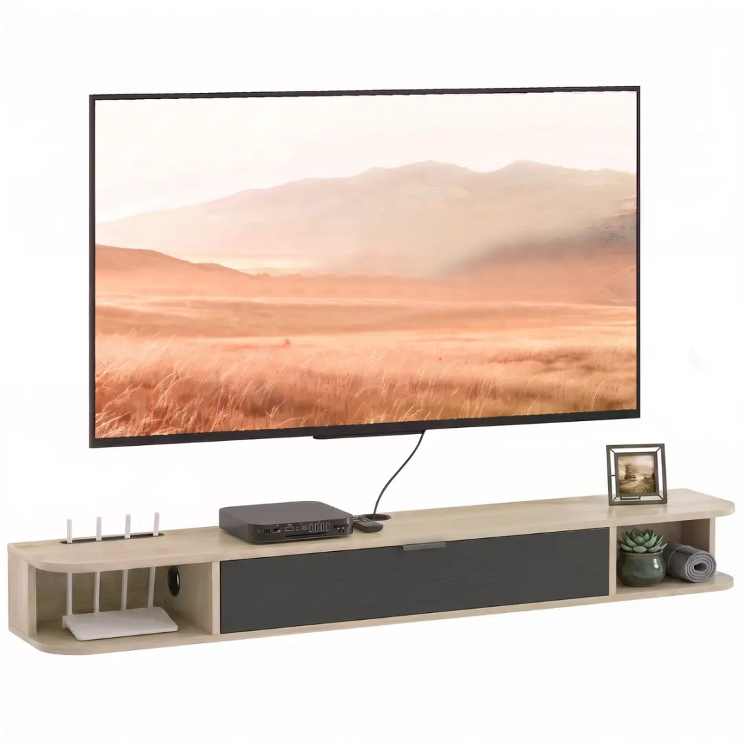Homcom TV-meubel 140x24x16cm