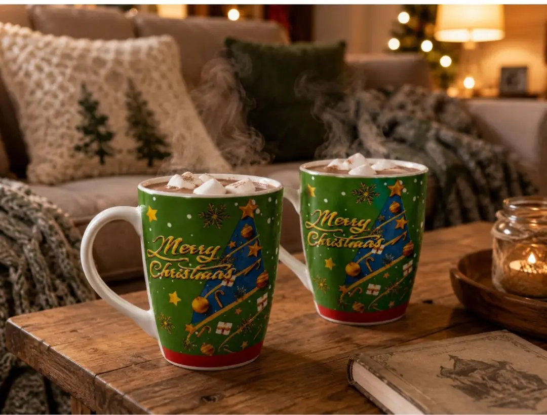 Excellent Houseware Kerst Mok