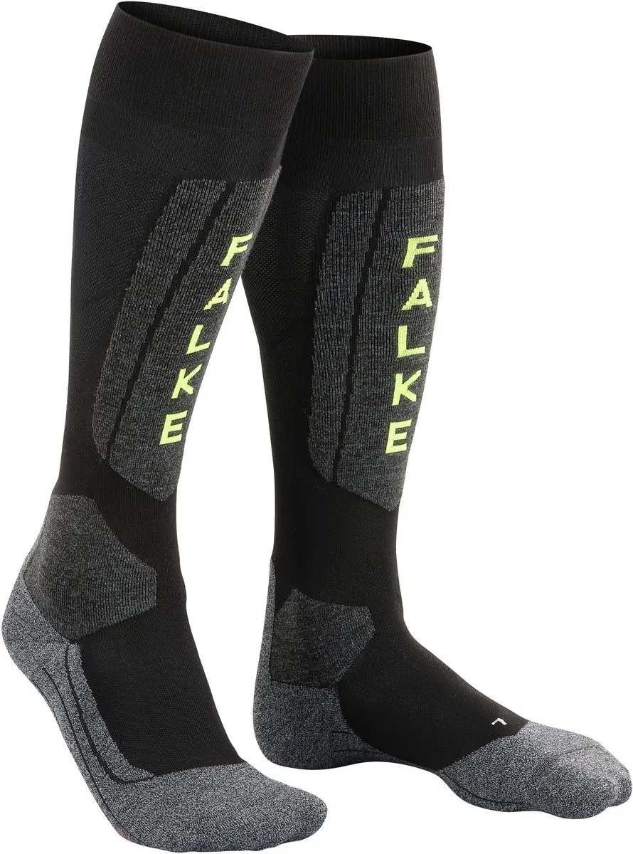 Falke SK5 Skisokken Heren - Maat 46-48 - Zwart