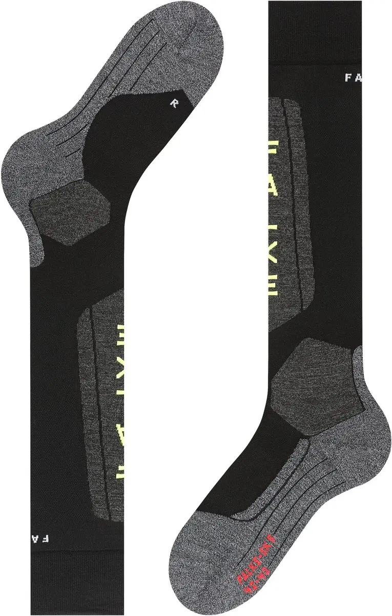 Falke SK5 Skisokken Heren - Maat 46-48 - Zwart
