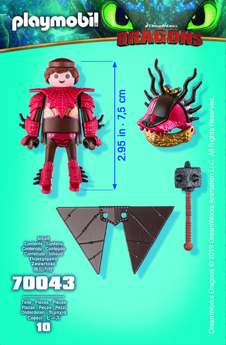 Playmobil Snotkrot in Vliegpak 70043 - Multicolor