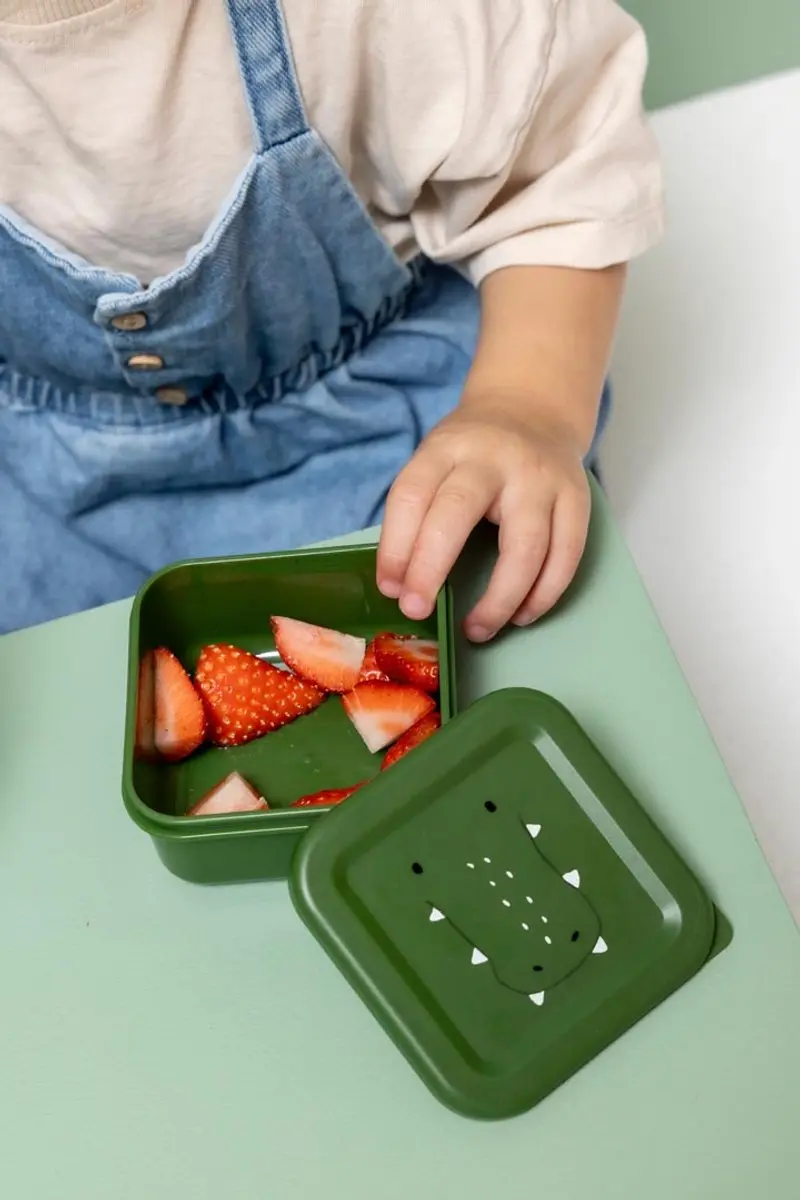 Trixie Mr. Alligator 3-delige Snackbox Groen