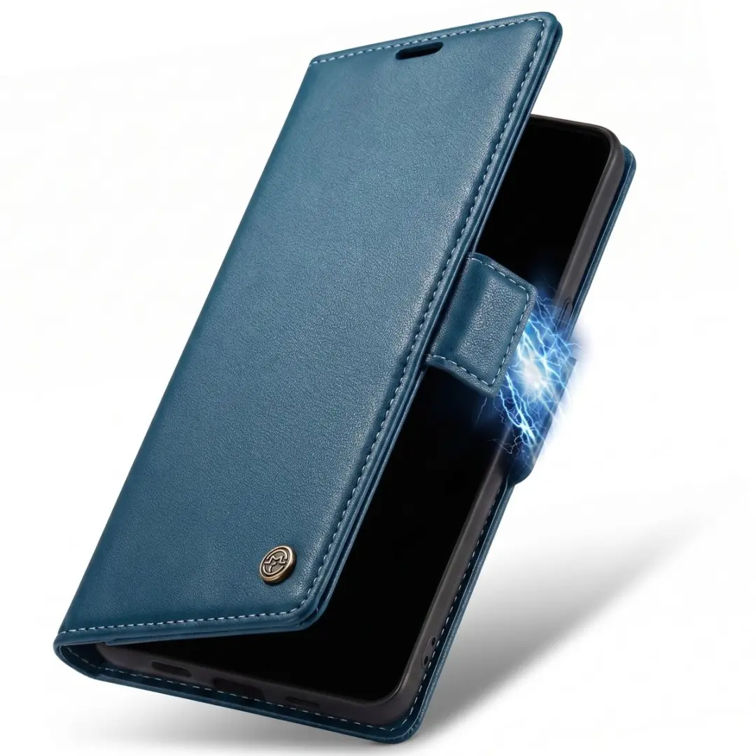Caseme Wallet Hoesje Google Pixel 10a Anti-RFID - Blauw