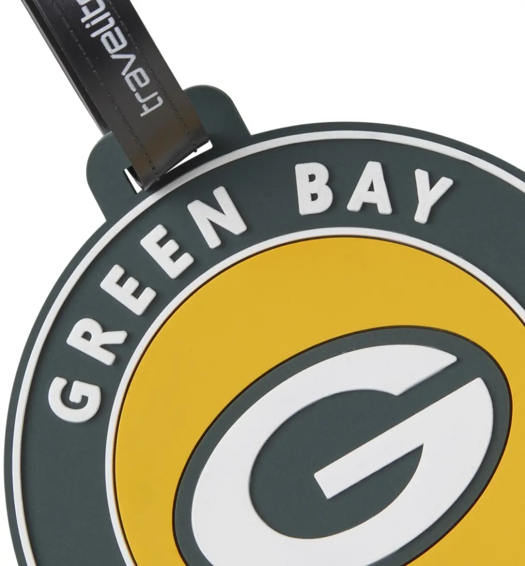 Travelite NFL Bagagelabel 9cm - Geel