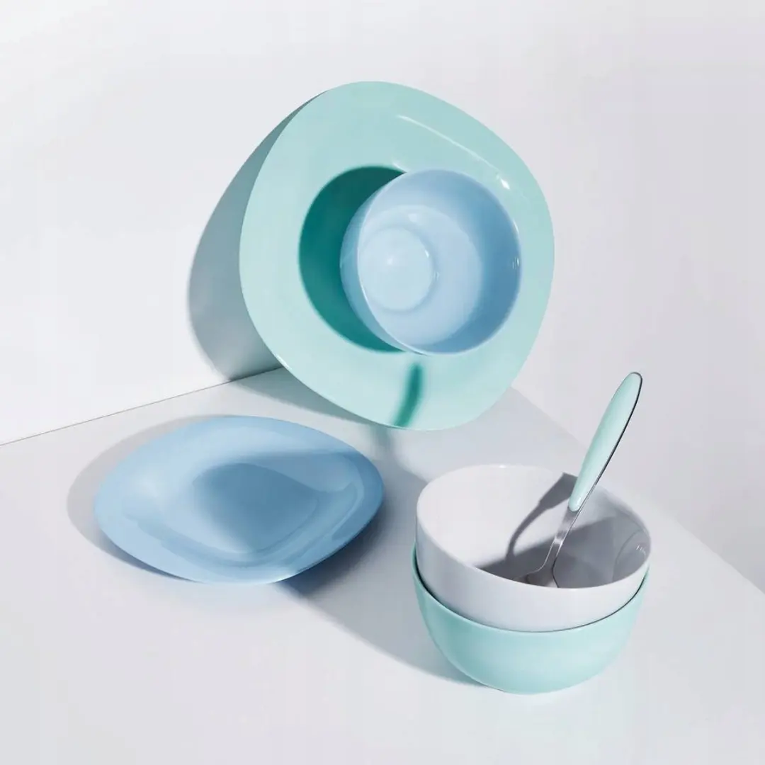 Luminarc Carine Dessertkommen 6 Stuks - 19,5 cm - Grijs