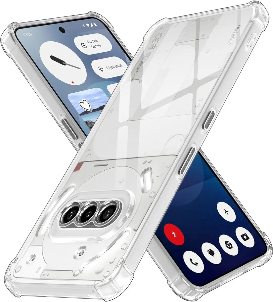 Selected by GSMpunt Transparant Hoesje Nothing Phone (3a)