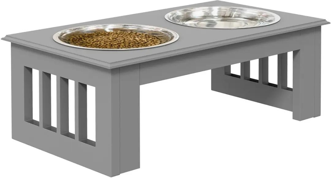 ECTEATOY Voerbak Hond met standaard