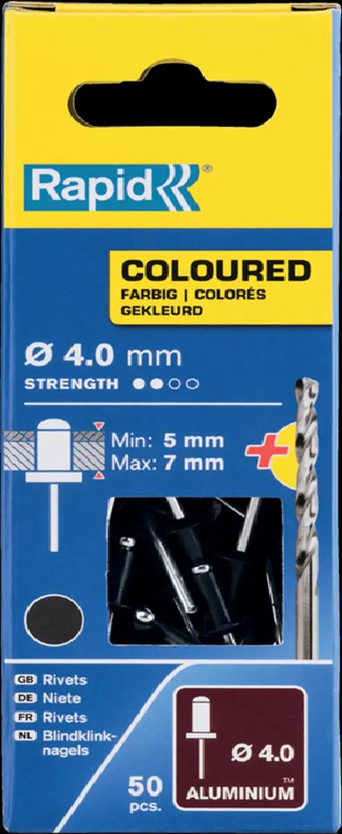 Rapid Blindklinknagels Ø4x10mm