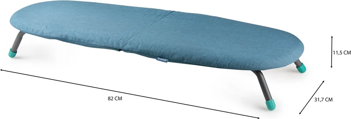 Domo DO7116P Opvouwbare Tafelstrijkplank - Blauw