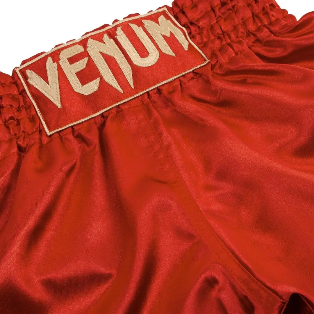 Venum Muay Thai Classic Kickboksbroekjes - Rood/Goud - L - afbeelding 4 van 6