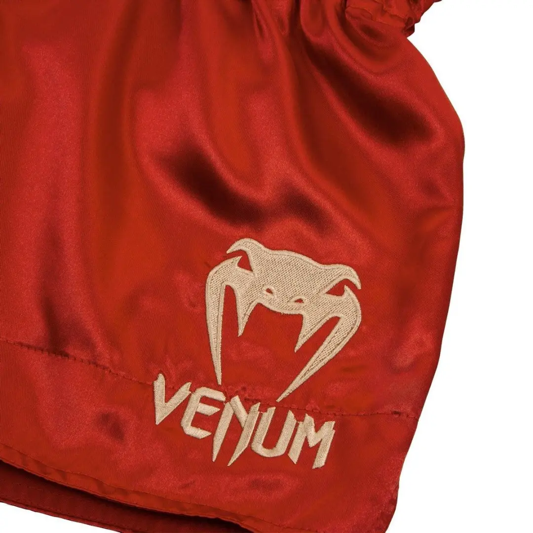 Venum Muay Thai Classic Kickboksbroekjes - Rood/Goud - L - afbeelding 5 van 6