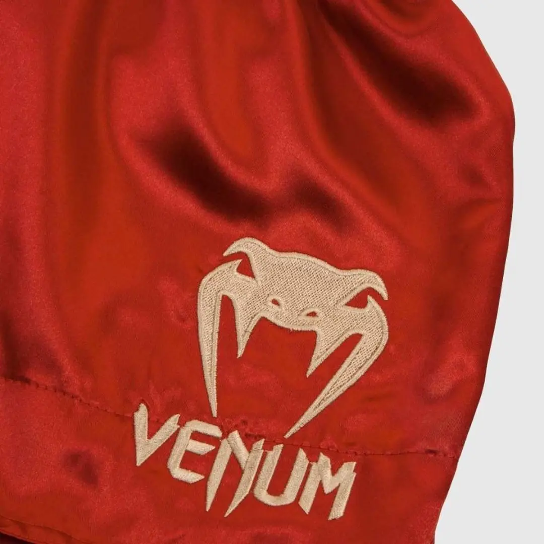 Venum Muay Thai Classic Kickboksbroekjes - Rood/Goud - L - afbeelding 6 van 6