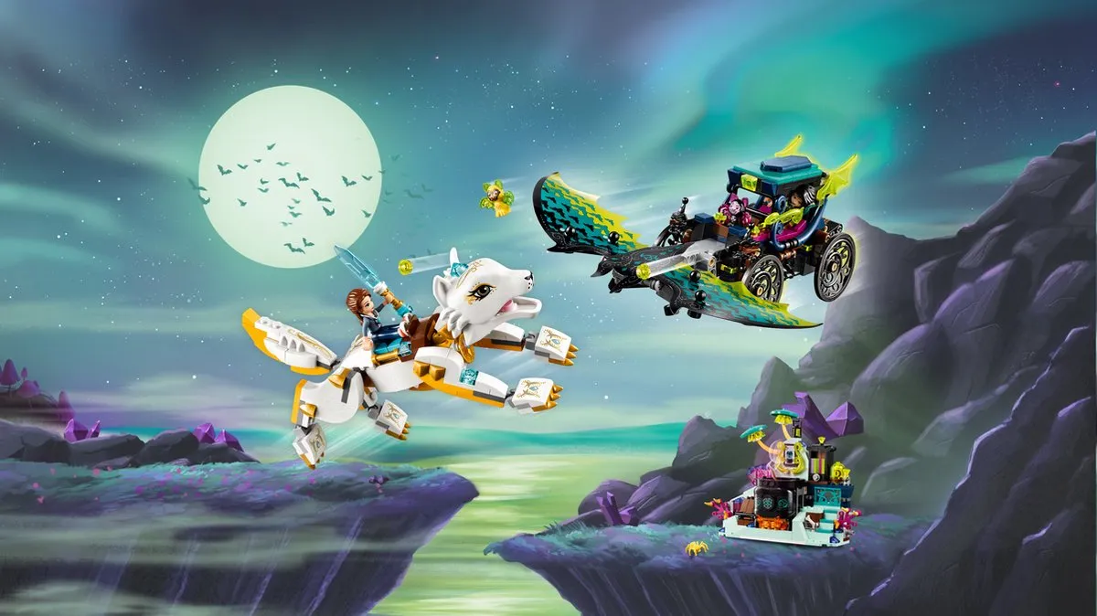 LEGO Elves Emily en Noctura's Duel 41195 - 650 Stukken - 2 Minifiguren