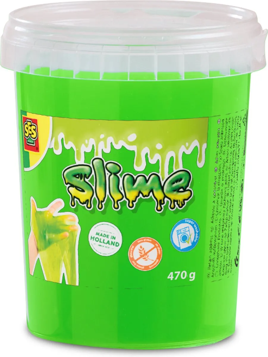 SES Creative Neon Groen Slijm Speelgoed 470g