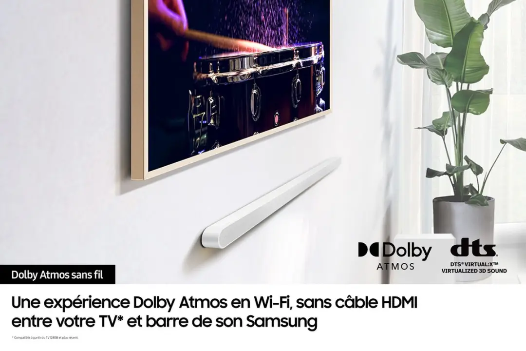 Samsung HW-S711D/XE Soundbar 3.1 - Wit - afbeelding 4 van 6