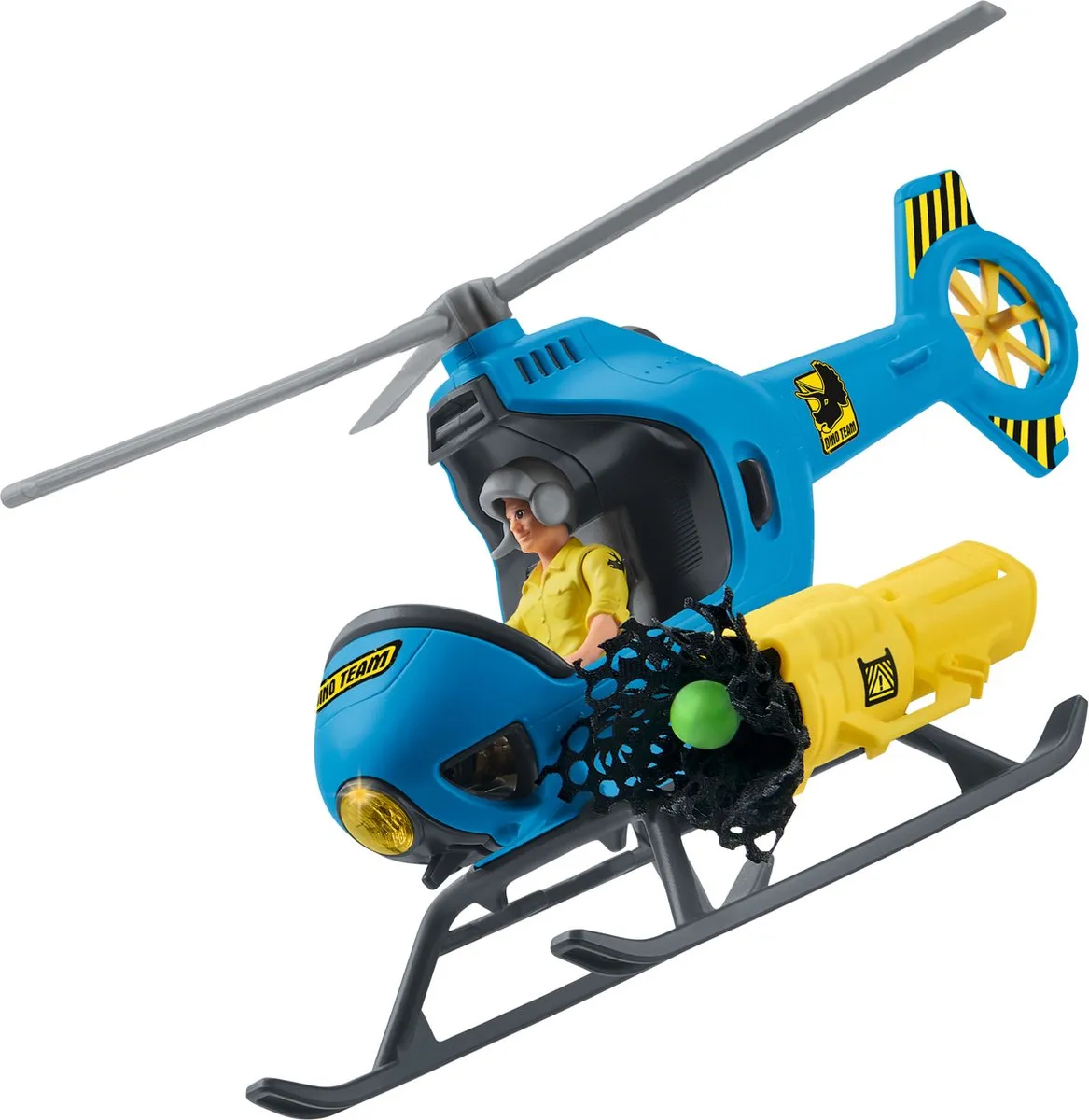 Schleich Dinosaurus 41468 Speelfigurenset - 10 Stuks - Blauw