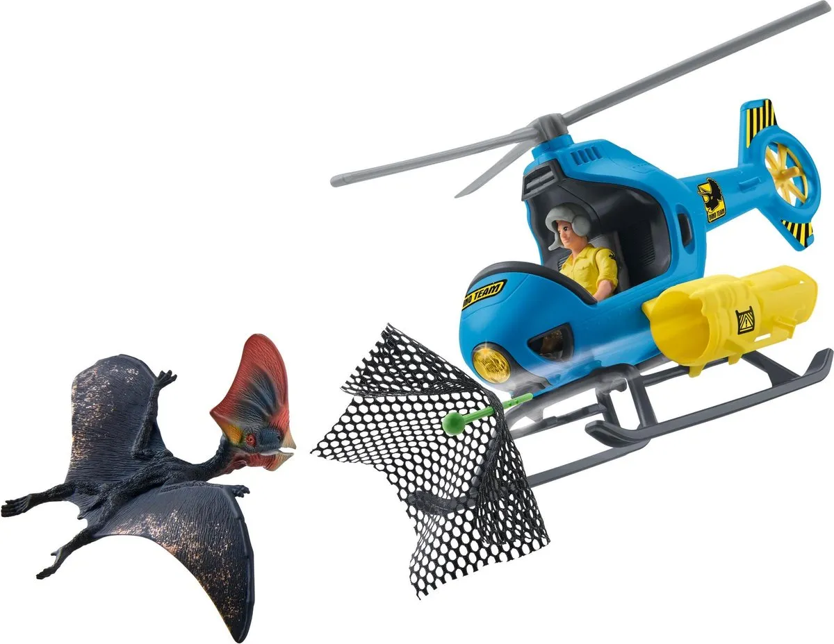 Schleich Dinosaurus 41468 Speelfigurenset - 10 Stuks - Blauw