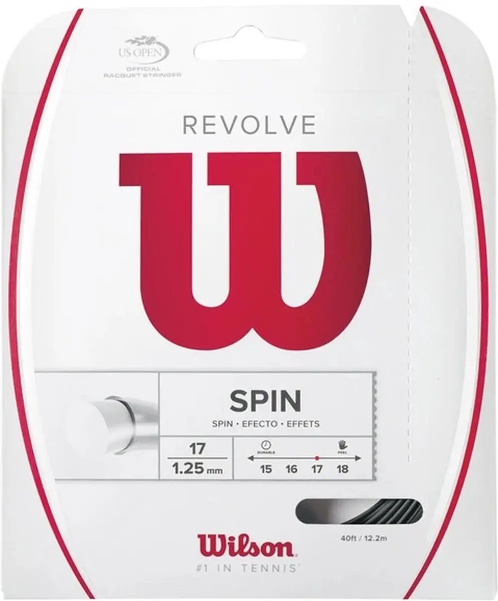 Wilson Revolve Spin Tennissnaar 1.25mm